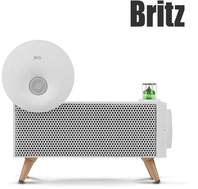 브리츠 진공관 HiFi 블루투스 스피커, Vtube40, 혼합색상