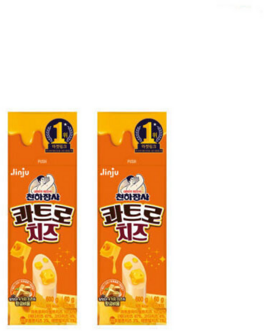 진주햄 천하장사 치즈 (), 600g, 2개