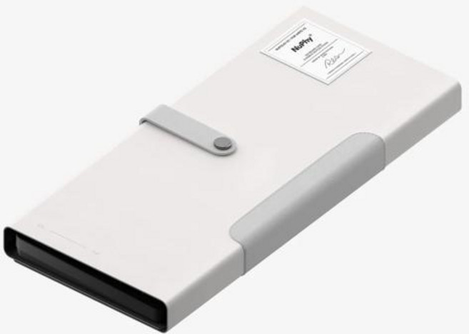 Nuphy NuFolio V3 세트 Air V2 시리즈 전용 가죽 케이스 노란색 Nuphy 액세서리 Air75 V2 Air60 V2 Air96 V2, [03] For Air75 v2, [04] Lustrous Gray