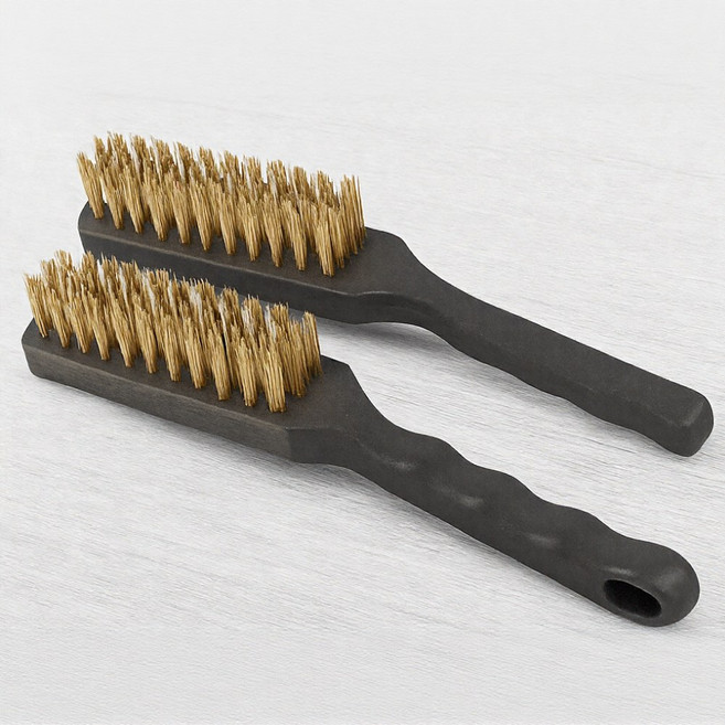 헬스와미 4개 8개 철브러쉬 스텐솔 녹제거 틈새세척 산업용 청소솔