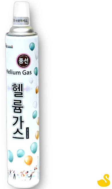 GOS 헬륨가스 풍선 충전 일회용 헬륨가스통 1캔 헬륨가스충전