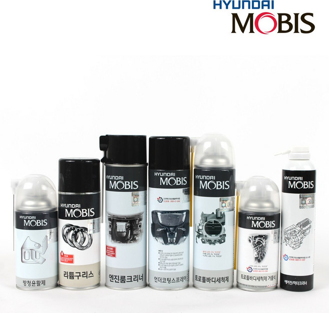 현대모비스. 모비스 엔진룸 크리너 550ml.엔진룸 세차.엔진룸 찌든때, 550ml, 1개