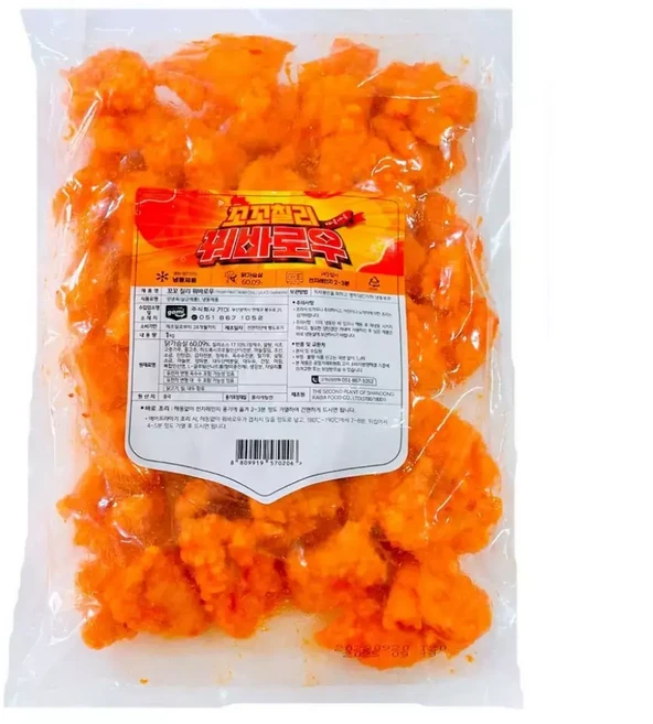 강정 찹쌀탕수육 꿔바로우소스 칠리맛 칠리소스 꿔바로우 칠리 1kg, 1개