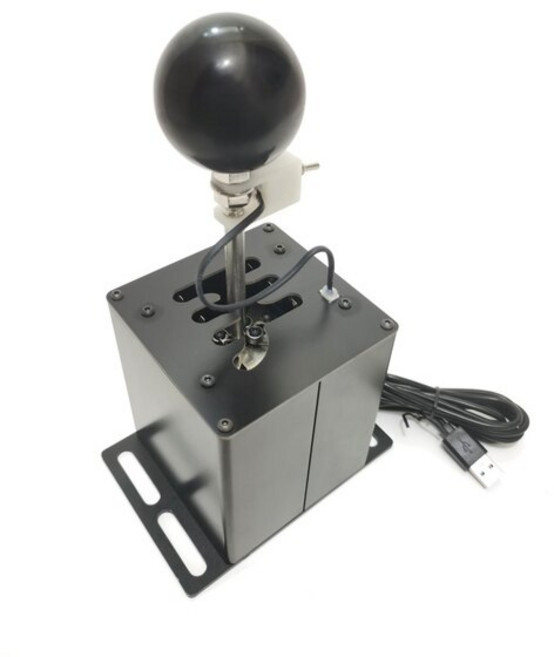 Logitech G29/G25/G27/G920 용 PC USB H 기어 시프터 Thrustmaster T300RS/GT 스티어링 휠 ETS2 simlacing, 08 6-R-External-BK, 1개