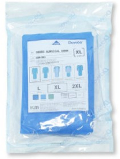 일회용 수술용가운/내시경가운(멸균) XL 남여공용, 1개