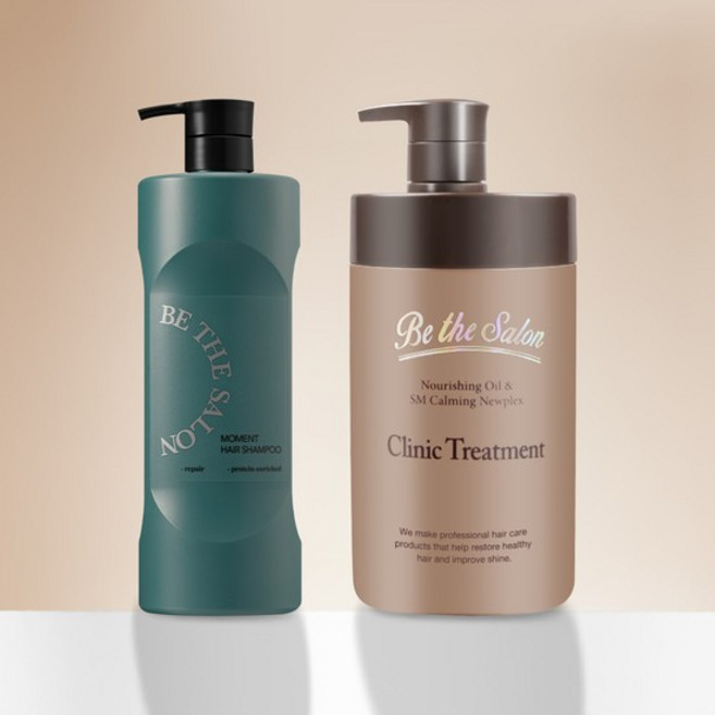 크리닉 트리트먼트 1L + 모먼트 헤어 샴푸 1L, 없음, 1개