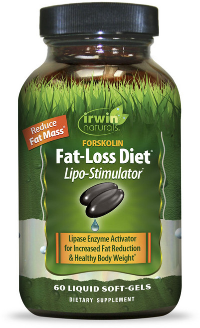 어윈네츄럴스 포스콜린 팻-로스 다이어트 리포-스티뮬레이터 리퀴드 소프트젤, 60개입, 1개, 60정