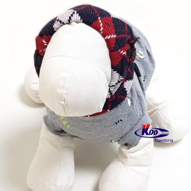 [BJMarket] 애완견모자 스누드 네이비 펫모자, M