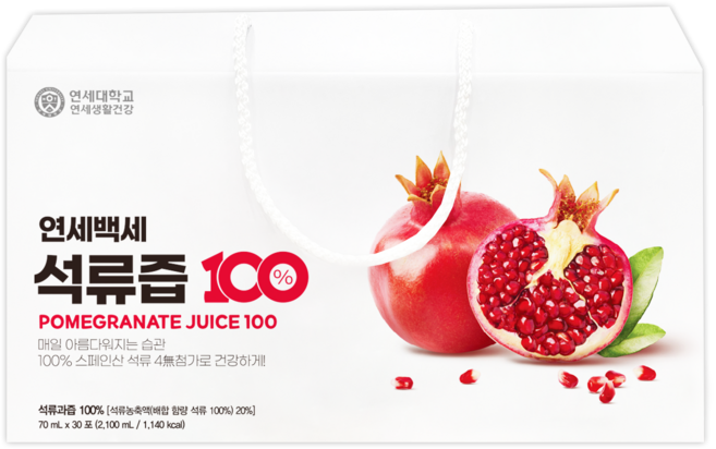 연세생활건강 연세백세 석류즙 100, 70ml, 30개