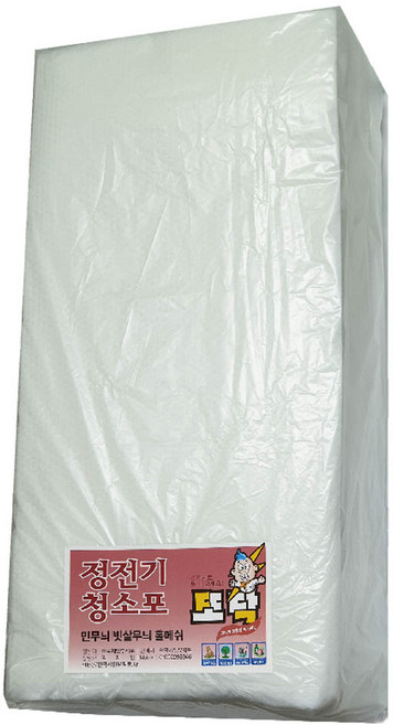 또닥 정전기청소포 막대걸레 대형 420X250 대용량 1.00kg 재단형, 1박스