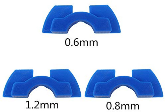 고무 댐핑 쿠션 스페이서 액세서리 팩 Xiaomi M365 1S Pro 전기 스쿠터 용 폴 프론트 포크 진동, 3pcs 블루