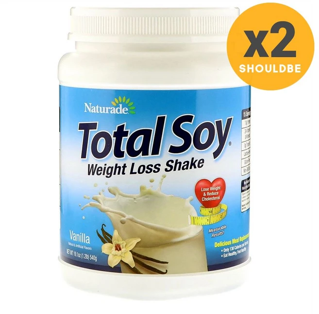 Naturade Total Soy Vanilla 토탈소이 바닐라 540g, 2개 - 쿠팡