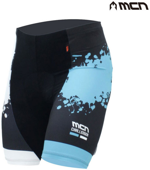 MCN 여름 블라스트 4부 사이클 라이딩 자전거 반바지 패드바지