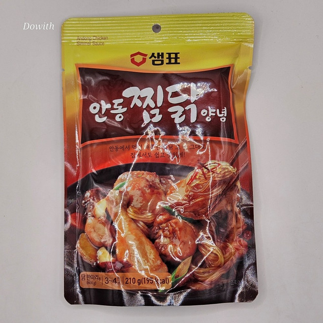 샘표 안동 찜닭 양념, 210g, 12개