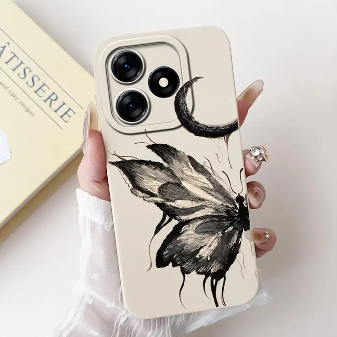 쿠쿠스토어 Realme Note 50 전화 케이스 Narzo N53 Shell 패션 팬더 토끼 동물 보호 실리콘 소프트 커버, 02 For Realme Narzo N53, 45 TYbai218