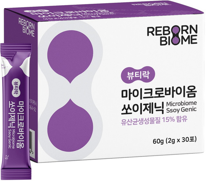 마이크로바이옴 쏘이제닉 - 유산균 생성물질 포스트바이오틱스, 2g, 30개