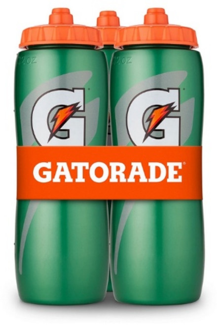 게토레이 물병 스퀴즈보틀 스포츠보틀 32온스 3팩, 3개