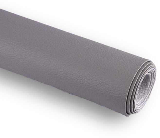 피앤도제 가죽 리폼 시트지 접착 스티커, 그레이