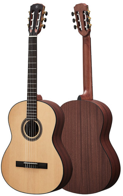 HEX 헥스 C100 M 클래식기타 입문용 너트폭 48mm 편안한 연주감 풍부한 음색, 1개