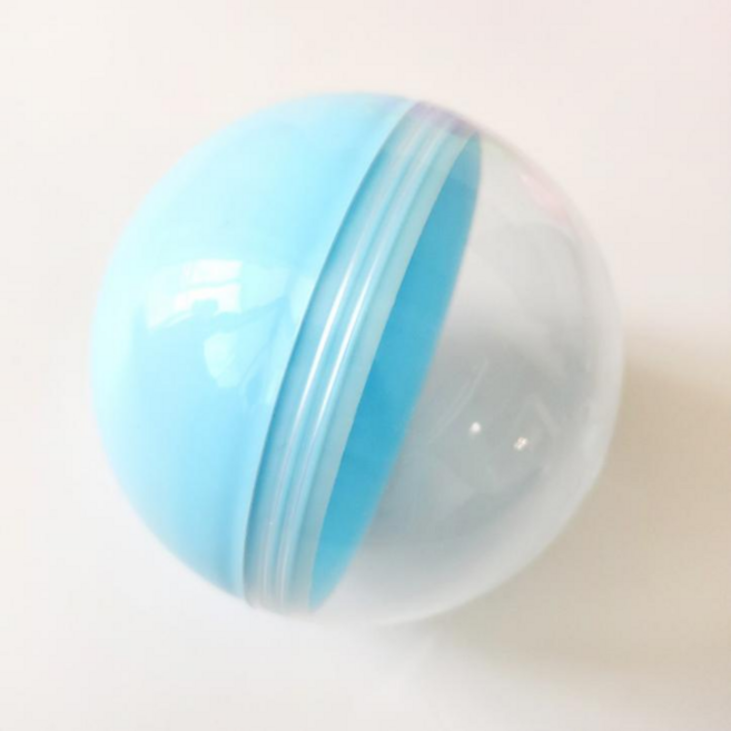 10개세트 100mm 반투명 캡슐 뽑기볼 랜덤 컬러 뽑기캡슐 대형, 1세트