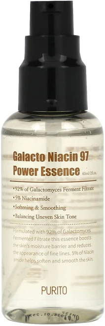 건강챙기세요 Purito 갈락토 나이아신 97 파워 에센스 60ml(2fl oz) 백살까지오래오래 - 쿠팡
