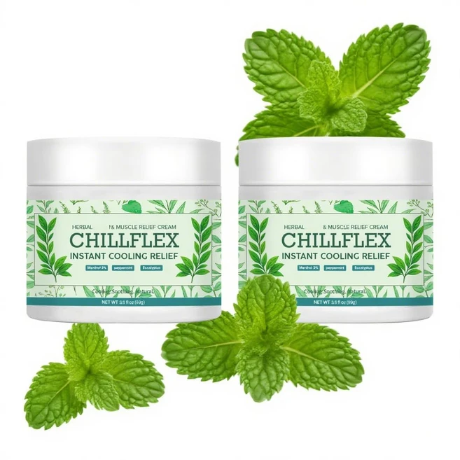 Menthol Soothing Cream 멘톨 진정 크림 전신 관절 활동 근육 머리 요추 목 손과 발의 진정 연고 냉각 2pcs - 쿠팡