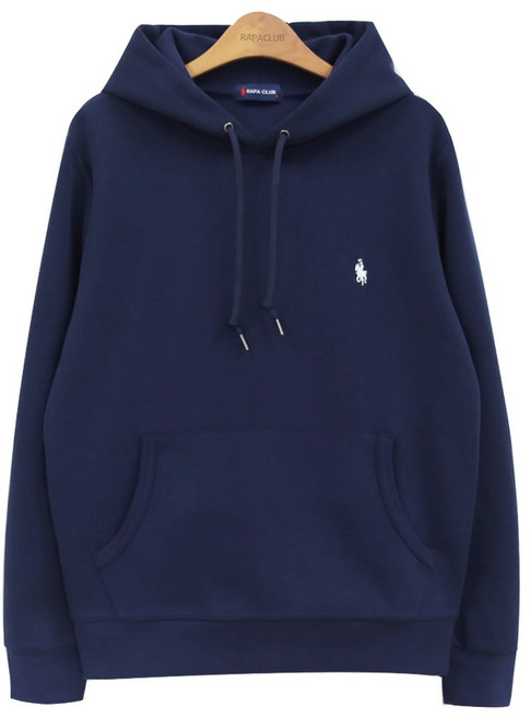 라파클럽 남녀공용 특양면 후드 긴팔 티셔츠