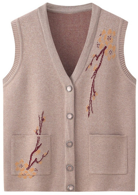 목련옷장 70대~110세 할머니 니트조끼 요양원옷 경로당옷 마실룩