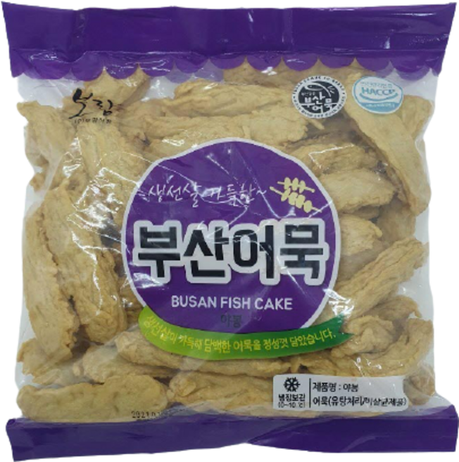 [얌얌마켓] 부산어묵 봉어묵 1kg 보람식품 (아이스박스 포함), 1개