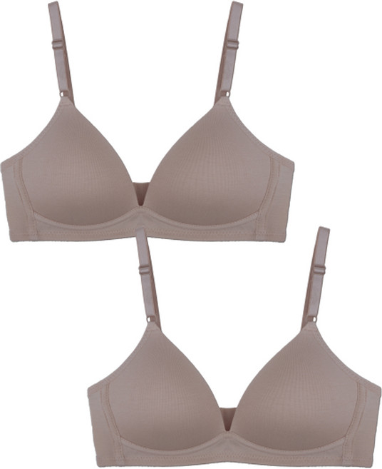 [애프터문] 베이직 뱀부 노와이어 브라 2매 세트 m7602b(c)