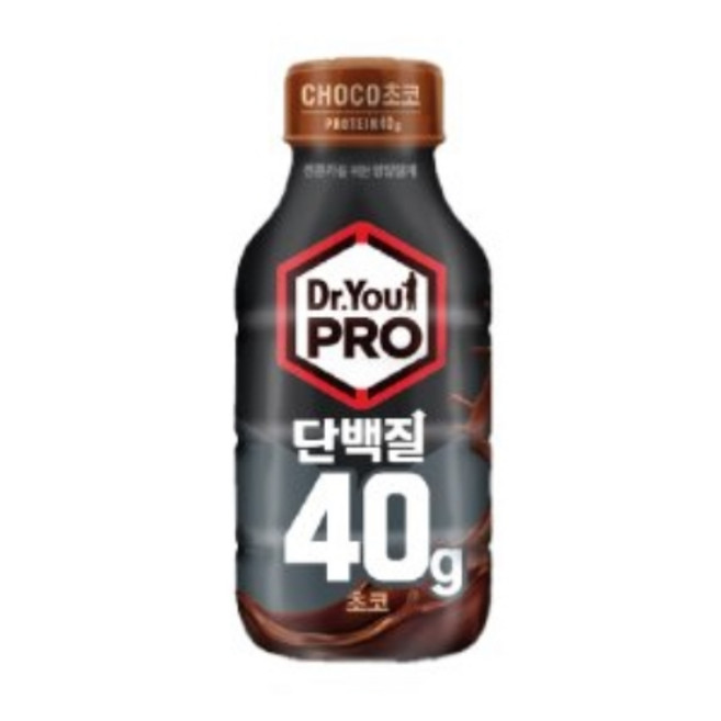 오리온 닥터유프로 단백질드링크 40g 초코(350ml) x 20팩, 350ml