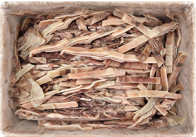 손질오징어 4kg 국내가공 생물 선동 원양산 오징어채, 1박스, 옵션2. 국내가공 원양산오징어채 4kg