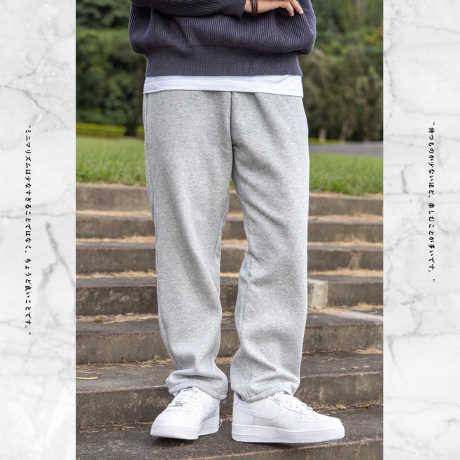 韓國重磅內刷毛垂感棉褲，保暖神版型男款長褲