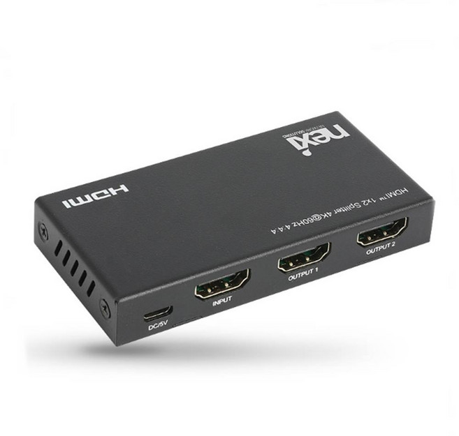 HDMI2.0 2포트분배기 다운스케일러지원 마이크로5핀 전원, 1개