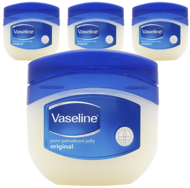 바세린 오리지널 퓨어 페트롤리움 젤리, 80g, 4개