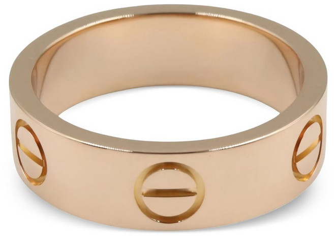 까르띠에 중고 2010's 러브 18K 로즈 골드 링