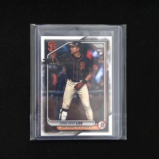 이정후 MLB 메이저리그 야구카드 1장 스포츠 포토카드 루키 신인 TOPPS 탑스 RC 샌프란시스코 자이언츠, 1개