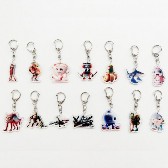 이탈리안브레인롯 캐릭터 14종 수량