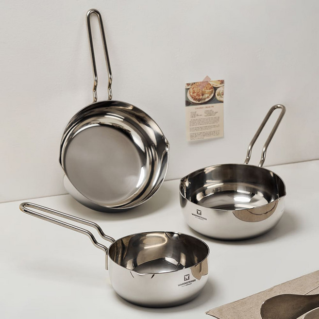 바겐슈타이거 통3중 스텐 데일리팟 편수냄비 인덕션 가스레인지, 데일리팟 18cm