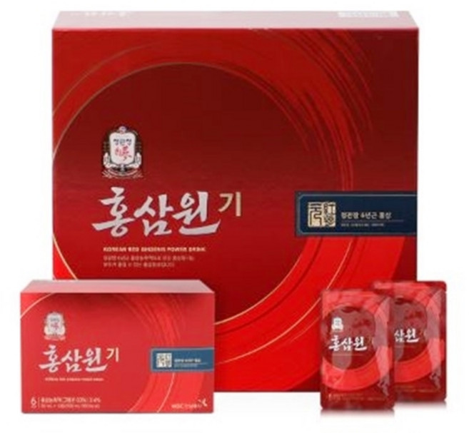 정관장 홍삼원기 50ml x 60포 + 쇼핑백, 1개