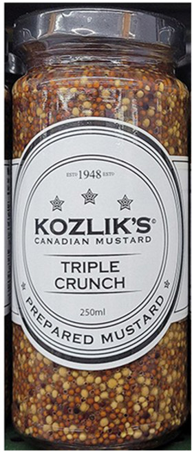 코즐릭스 머스타드 트리플 크런치, 250ml, 1개