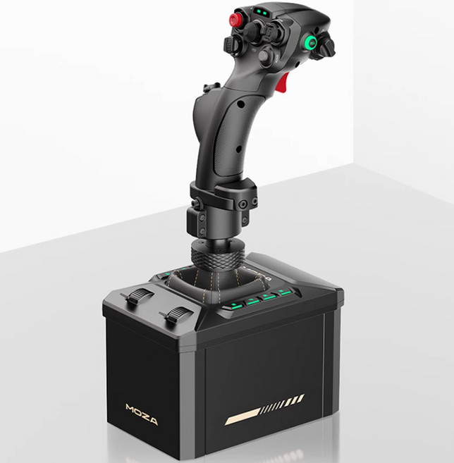 MOZA AB6 비행 시뮬레이터 조이스틱 액티브 쉬프터 베이스, 1개