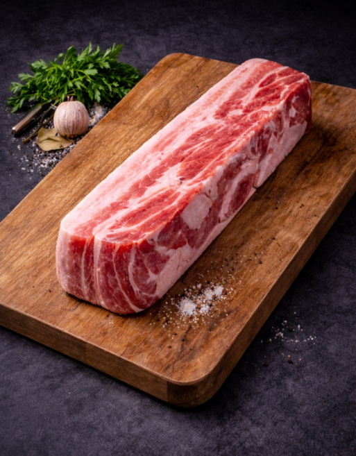 냉동 수입 삼겹살 껍질 없는 통삼겹살 1kg 2kg 5kg 대용량 구이용 보쌈용, 1개