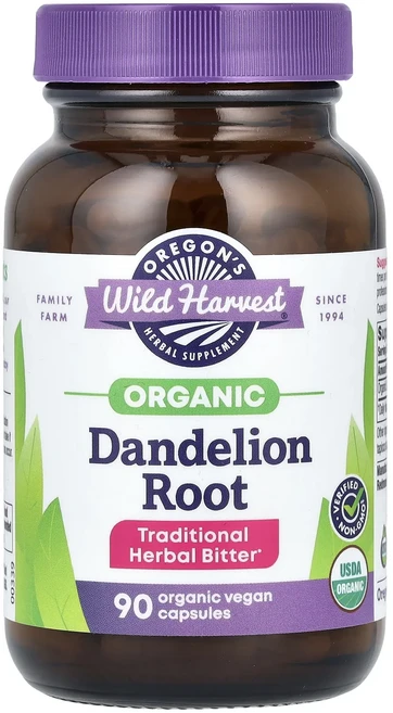 헁복하고 건강하세요 Oregon's Wild Harvest 유기농민들레 뿌리 유기농 베지 캡슐 90정(캡슐 1정당 400mg) 늘 챙기셔야합니다, OregonsWildHarvest유기농민들레뿌리유기농베, 1개 - 쿠팡