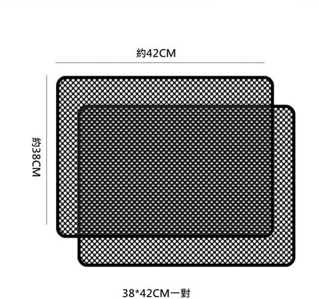 遮陽貼 汽車靜電貼 加厚網點隔熱紙 防曬車用玻璃, 1個, 網眼