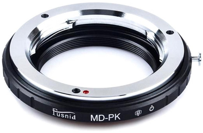 Fusnid Minolta MC / MD 렌즈 용 렌즈 마운트 컨버터 어댑터 링-Pentax PK 카메라, MD-PK, 1개