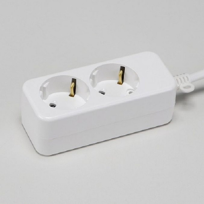 경제형 멀티탭 콘센트 2구 1.5M 10A 1.0 신성전기, 1개, 150cm