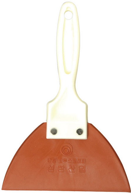 INVEN* 인벤 고급 플라스틱 고무헤라 @안전2중포장@ 다용도 타일 퍼티 물기제거 작업, 플라스틱고무헤라 13cm, 1개