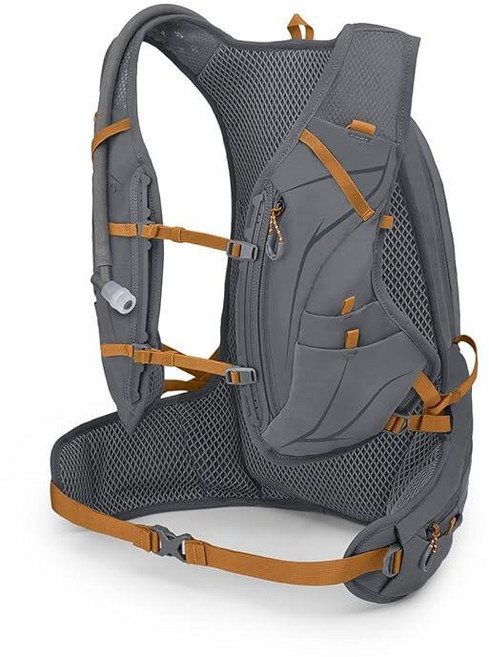 오스프리 Osprey Duro 15L 남성용 러닝 하이드레이션 조끼 유압 저장소 포함 팬텀 그레이/토피 오렌지 라지/XL 226524 7090281218, 1개