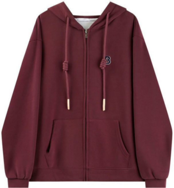 Habawoo 빅사이즈 오버핏 후드집업 캐주얼 트레이닝복